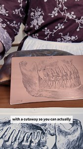 10K views · 261 reactions | This #TradesTuesday includes engravings that are straight out of an anatomy book… ☠️ Learn more from Master Engraver, Lynn Zelesnikar! #SpookySeason | Colonial Williamsburg | Facebook