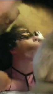 Dog Facefucks Girl's Mouth with Slomo