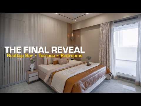 India's Most Luxurious 4BHK Penthouse Master Bedroom & Dream Terrace Tour | Ashwiinii Dongare