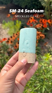 Our Satin Matte colors look stunning on so many different clay bodies 朗 _ _ #newsatinmatteglazes #satinmatte #glaze #ceramics #howiamaco #glazingwithamaco #amacobrent #speckledclay #brownbearclay | AMACO - American Art Clay Company | Facebook