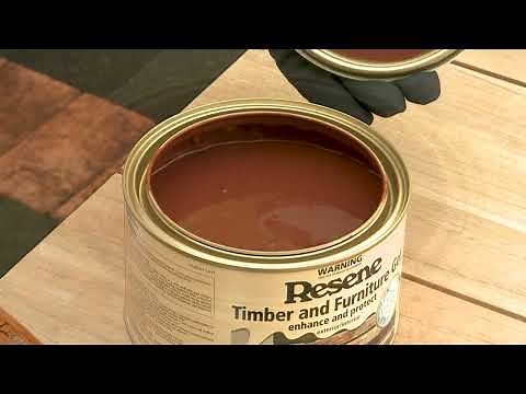 How to clean and finish your wooden table with gel stain - Resene Timber and Furniture Gel