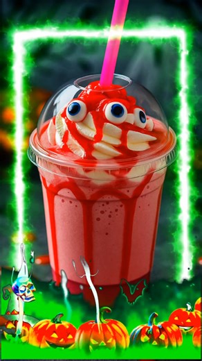 喝 It’s ALIIIIVE! Our Spooky Halloween Milkshake – The Vampire Kiss  has arrived at The Wacked Out Weiner! 率‍♀️ Made with creamy strawberry ice cream, dripping strawberry syrup, topped with whipped cream and creepy edible eyeballs  — this shake is scary good! But beware… it’s a Limited Time Offer! Once Halloween disappears into the night, so does The Vampire Kiss! 驪 ️ Come sink your fangs into one before it’s gone! | Wacked out Weiner | Facebook