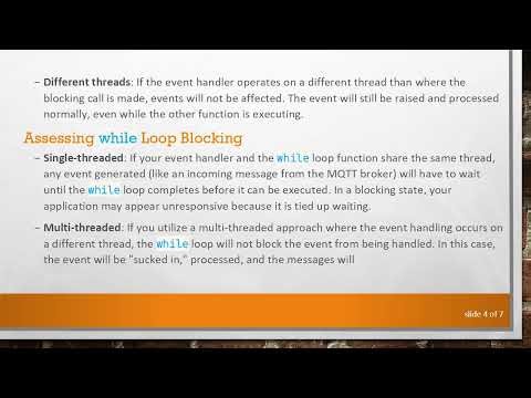 Understanding Event Blocking in C# : Does a while Loop or Thread.Sleep Affect Events?