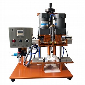 [Hot Item] Hone Desktop Bottle Capper Factory Bottle Screw Capping Machine Semi Auto Production Line Machinery
