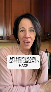 Homemade coffee creamer hack #coffee #food #coffeetime #coffeelovers #health #love #coffeecreamer #homemade | Leslie Sprinz