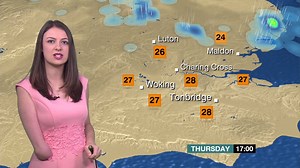 Sun, showers and a Met Office weather warning ☀️⛈☔️ Lucy Martin has today's forecast. | BBC London
