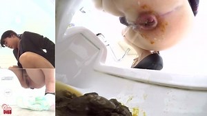 Poop in Public bathroom