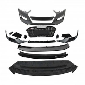 [Hot Item] Tdh Body Kit for Audi A4 Upgrated to RS4 The Grille Front Bummper Side Skirt