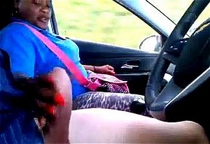 Hitchhiker gives handjob
