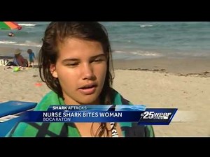 Woman attacked by shark in Boca Raton
