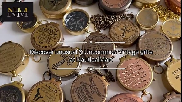 Not All Who Wander Are Lost Engravable Compass Pocket Compass Brass Compass with Leather Case Pirates Compass Gift Compass Camping Compass Confirmation Gift Idea Baptism Gift Keepsake Gift