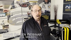 2.1K views · 37 reactions | 1 WEEK AWAY! SAVE the DATE! THURSDAY, AUGUST 24th at 12PM (PDT), Steve Saleen live webinar! Steve will be live talking about cars, the company, and everything Saleen! Register below: https://app.livestorm.co/saleen.../saleen-investor-webinar | Saleen | Facebook