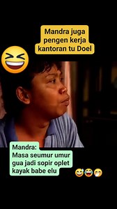922K views · 10K reactions | Mandra gak kira2 nyindir di woan orangnya 藍藍ntar babe ngamuk loh 藍 #sidoel3 #betawiasli #fbpro #fyp #iklanreels #monetisasi | febrina | Facebook