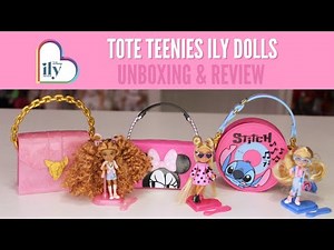 Disney ILY 4Ever Tote Teenies Unboxing & Review - Bambi, Minnie, Stitch