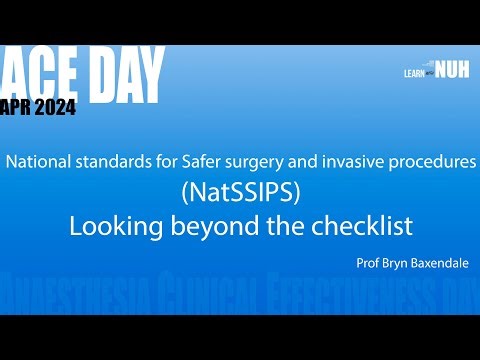 National standards for safer surgery & invasive procedures (NatSSIPS) – looking beyond the checklist