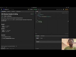 345. Reverse Vowels of a String