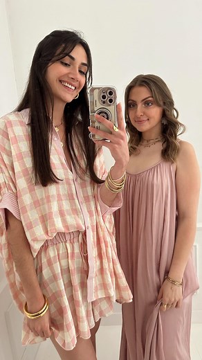 Ines et Priscilla vous présentent leur coups de cœur de notre nouvelle collection Balade d’été 🌞 Inès mesure 1m78 et Priscilla 1m60, de quoi ravir les grandes & les petites ! ☺️ | Pretty Wire