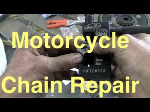 How to diagnose and replace a bad motorcycle chain, PBR chain tool review