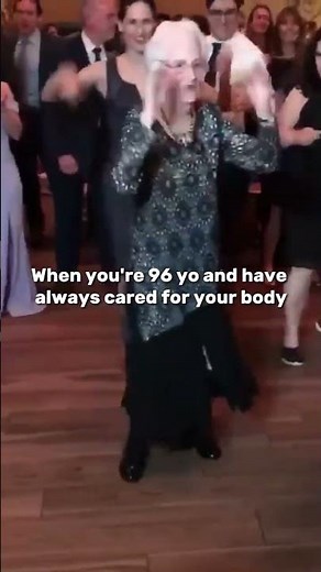 amazing 96-year-old lady dancing