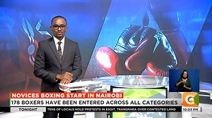 1.1K views · 53 reactions | Novices Boxing Start In Nairobi: 178 boxers have been entered across all categories 18 teams in action at the green park hall, Uhuru Park #Tonight Sam Gituku | Citizen TV Kenya | Facebook