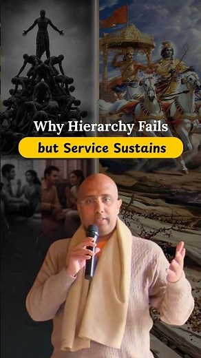 Why Hierarchy Fails but Service Sustains | Madan Sundar Das | ISKCON
