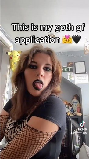 Emo, Grunge, Egirl, Scene, Alternative, Goth Bisexual Lesbian with a goth girlfriend application