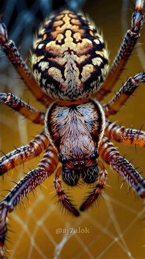 Spiders Close-up Macro Pictures 4K Video #spider #naturelovers #macro #nature