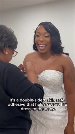 How Strapless Wedding Dresses Stay Up 🤍✨ | Bridal Tips from Estelle Bridal