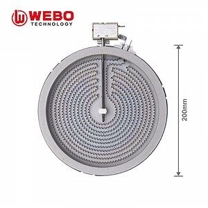 [Hot Item] Infrared Cooker Parts Plate Electric Ceramic Stove Element 1800W 200mm