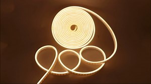 LED Neon Light Rope, 13000LM LED Strip Lights, Outdoor Flexible String Light, DC 12V 16.4Ft 2835 600 LEDs Silicone Tape Bar Light for Home, Indoors, Decor DIY, Sign Letter (Blue)