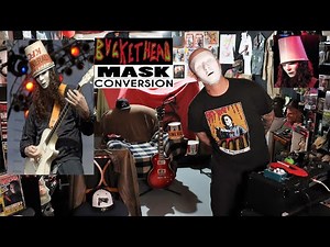 How to create a BUCKETHEAD MASK