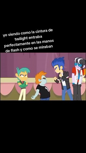 El amor entre Flash y Twilight en Equestria Girls