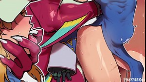 Femboy Link Was Way Too Irresistible, Sidon Couldn't Resist 🍑🍆 {Legend Of Zelda Hentai Animation}