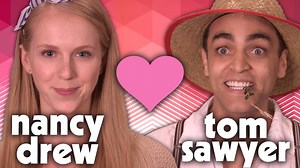 13K views · 54 reactions | What if Nancy Drew and Tom Sawyer grew up and went on a reality dating show? Find out what happens on BOUND, the literary dating series. | Penguin Random House | Facebook