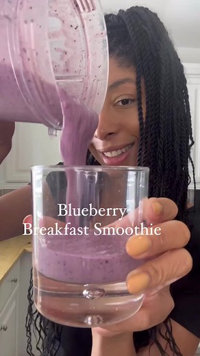 Blueberry 🫐 Breakfast Smoothie . . . - 1/2 cup Frozen blueberries - 1 Frozen banana - 1/4 cup Greek yogurt or yogurt of choice - 1-2 Tbsp Peanut butter - 3/4 cup Almond milk - 1 Tbsp Honey - Dash cinnamon Optional: 1/4 cup rolled oats . . . . . #healthysnackrecipes #healthybreakfastrecipes #smoothies #healthysmoothieideas #easyrecipes #foodreels #shapesquad #whstrong #healthyfoodshare #buzzfeedtasty #thefeedfeed #balancedbites #balanceddiet #wellnesslifestyle #wellnesslife #diyfoodie #diyfood #