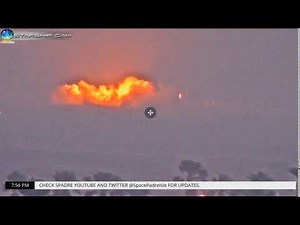 FIRST STARSHIP RAPTOR STATIC FIRE TEST AT SPACEX BOCA CHICA TEXAS