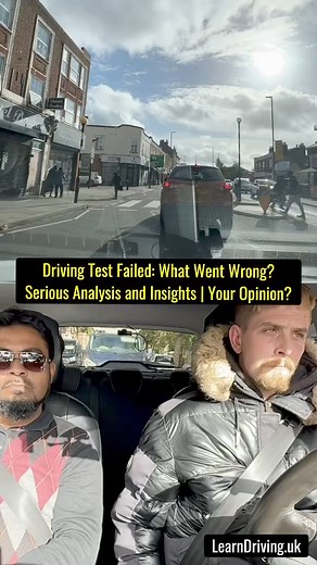 12K views · 18 reactions | ❌ Driving Test Failed! What Went Wrong? Share Your Thoughts! #DrivingFail #TestAnalysis #OpinionTime #LearnerDriver #RoadToLicense #DrivingJourney #FailedTest #DriverInTraining #RoadSafety #DrivingSkills 樂 | LearnDriving.uk | Facebook