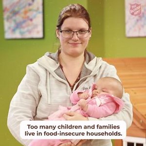 Last year, The Salvation Army in Canada fed close to 686,000 individuals. Fifty-nine thousand were children under the age of 18. Too many children and families live in food-insecure households. Your support ensures we can be there every day, for every need and every neighbour. | The Salvation Army in Canada