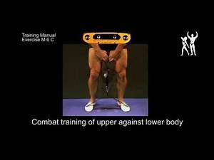 Isokinator Training - M6C exercise for toning and combat training upper / lower body