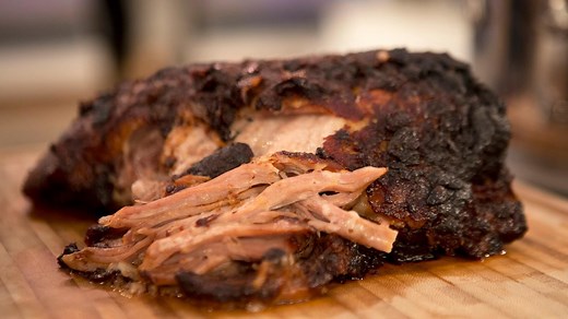 This easy chile braised pork shoulder is a perfect winter meal