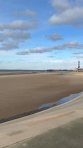 5.8K views · 419 reactions | Beautiful beach near Blackpool South Pier | Global Adventures | Facebook