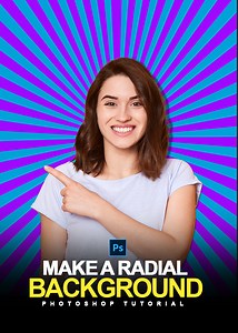 23K views · 246 reactions | How to Make Radial Background Effects in Photoshop | Photoshop Shorts Tutorial #radialbackground #radialbackgroundeffect #photoshoptricksnadtips #photoshoptricks #tutorialforbeginners #adobephotoshop #adobephotoshop2024 #adobephotoshopcc #photoshoptutorial #photoshopshorts #photoshopshortsvideo #photoshopshortstutorial #adobephotoshop #photoshop #tutorial | Graphics Solution Tricks | Facebook