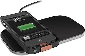 PowerSet II Kit for iPhone 5 with Access Case, Snap Battery and Powermat - Retail Packaging - Black