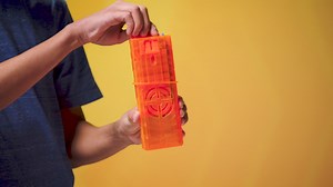 The NERF N SERIES PINPOINT dart blaster is built for accuracy with cool styling and features that give you a targeting advantage in NERF backyard games! The bolt-action blaster has a 10-dart clip and includes 18 NERF N1 foam darts, giving you enough darts to fully load the clip and additional darts for reloads. To play, load darts into the clip, load the clip into the blaster, move the priming bolt backward and forward, and pull the trigger to fire a dart! NERF N SERIES blasters are compatible o