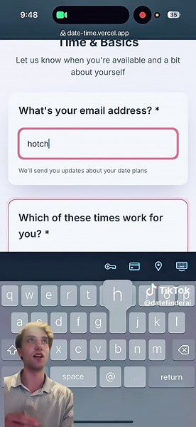 DateFinderAI on TikTok