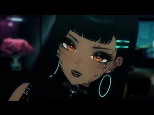 ASMR RP // Goth latina focuses on work while you lay on her lap