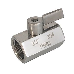 [Hot Item] Stainless Steel Female to Female Air Compressor Manual Ball Valve