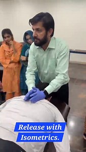 MFR with Isometrics. Myofascial Release of Trapezius with Isometrics...