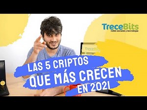 TOP 5 💰 Las criptomonedas que MÁS HAN CRECIDO en 2021