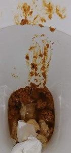 Desperate morning shit on my friends toilet